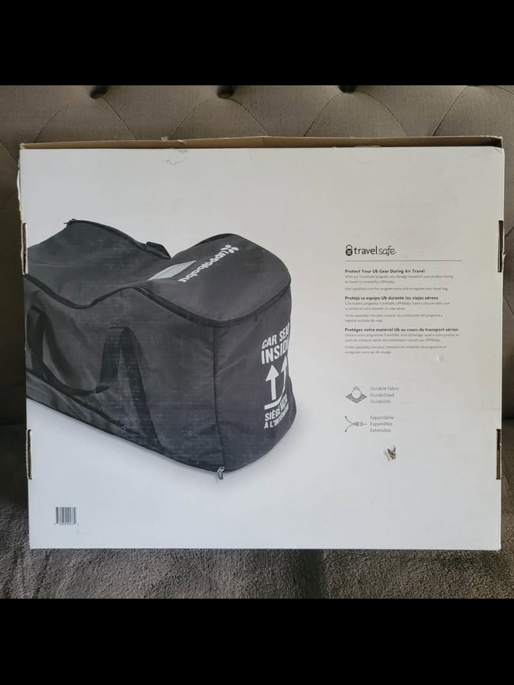 UPPAbaby travel bag for mesa
